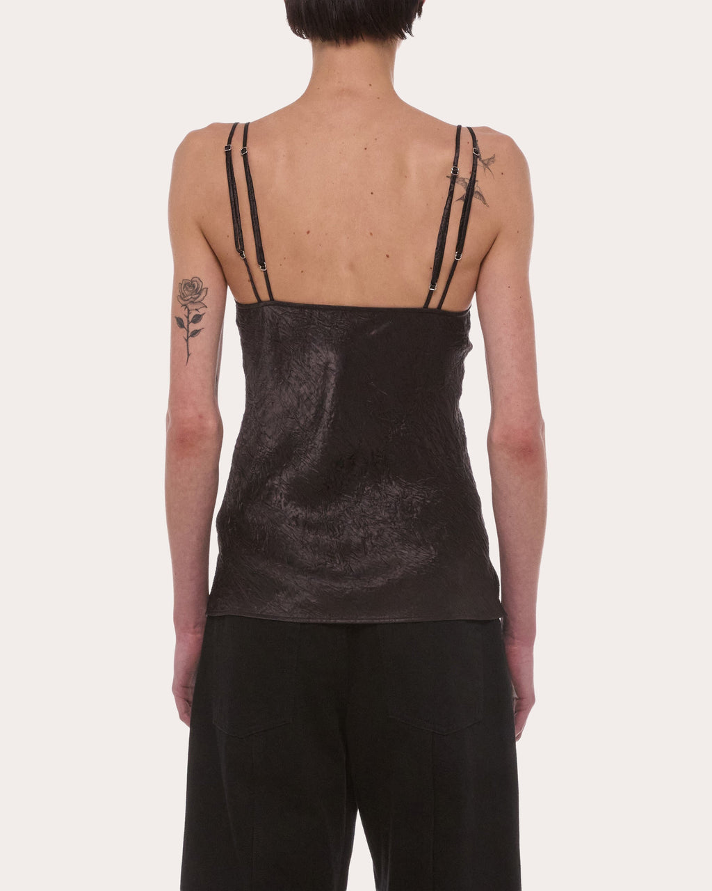 Crinkle Slip Tank Top