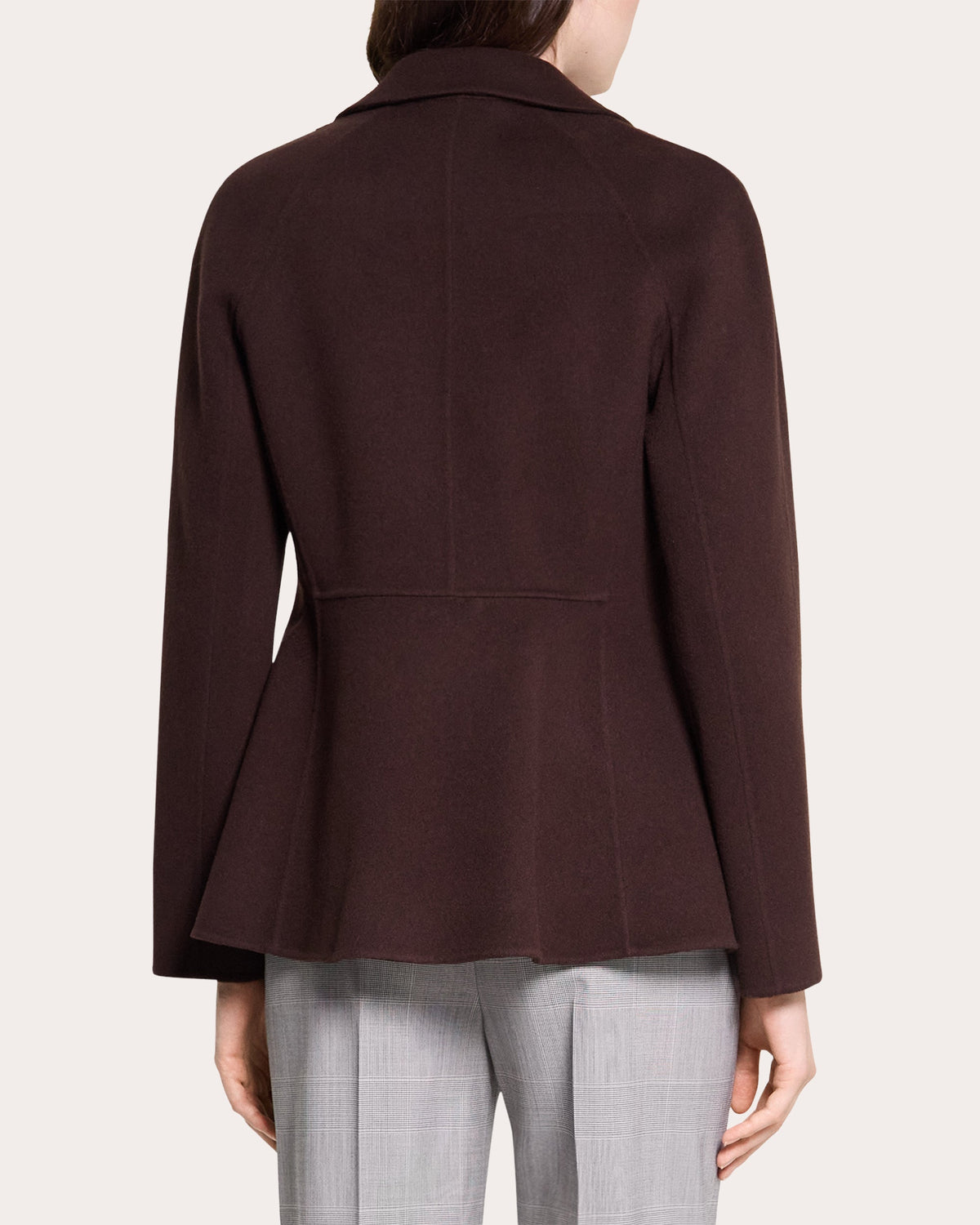 Wool Shaped Blazer Coat