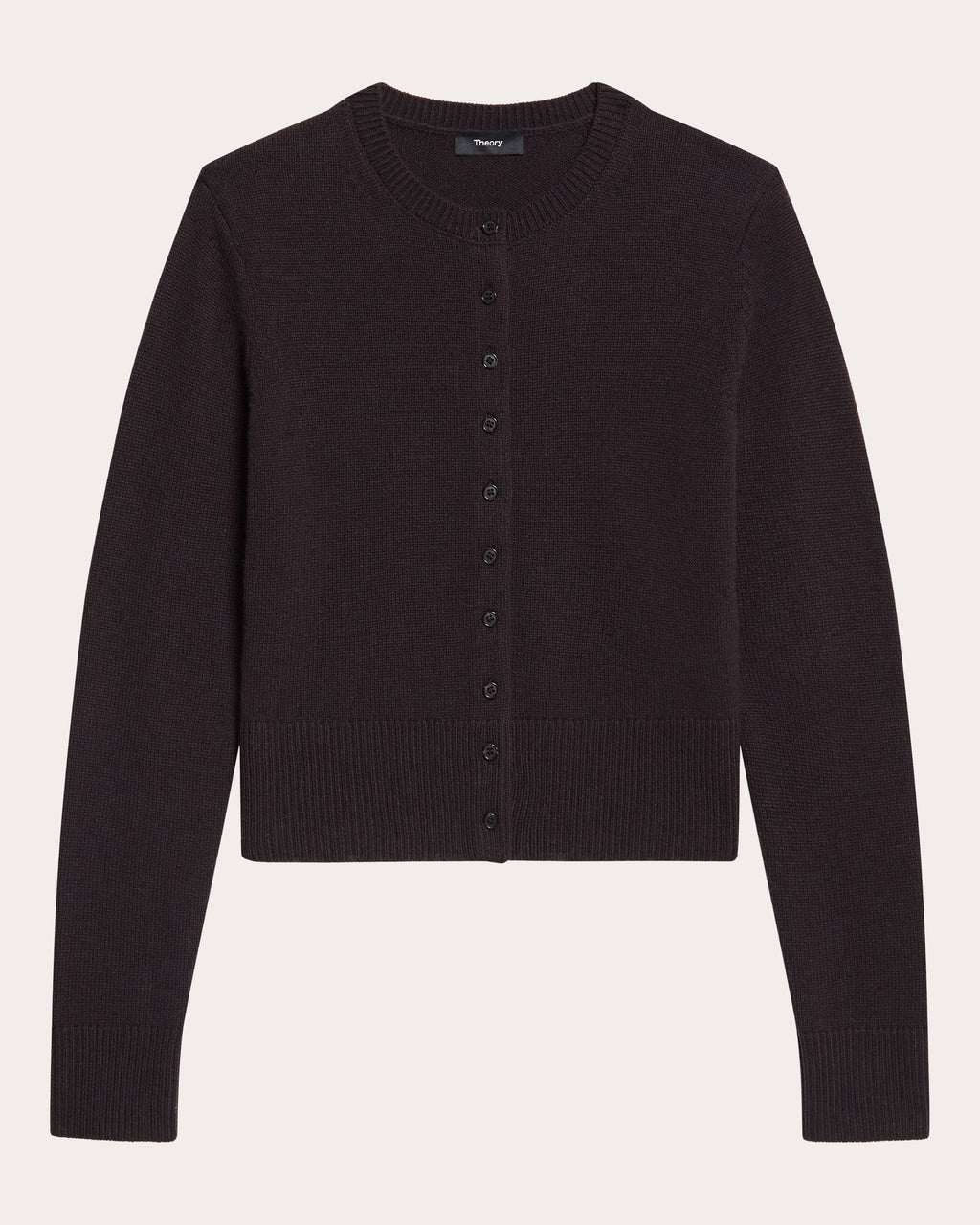 Cashmere Knit Slim Button Cardigan