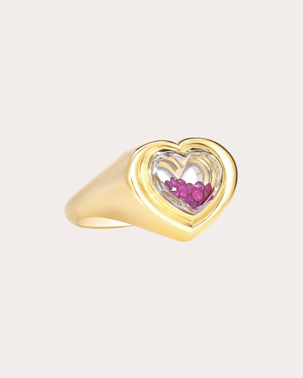 Ruby Afeto Signet Ring