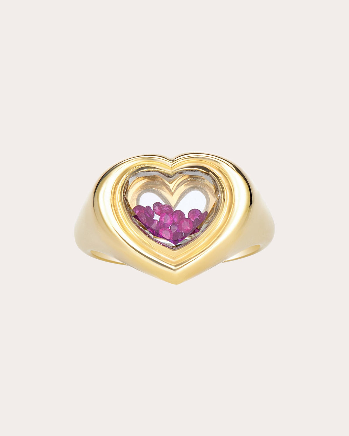 Ruby Afeto Signet Ring