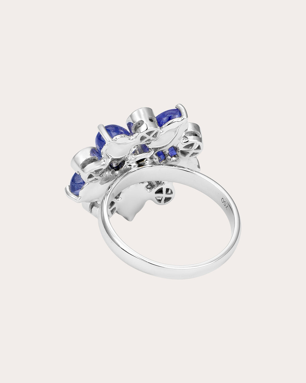 Tanzanite & Diamond Bahaar Ring