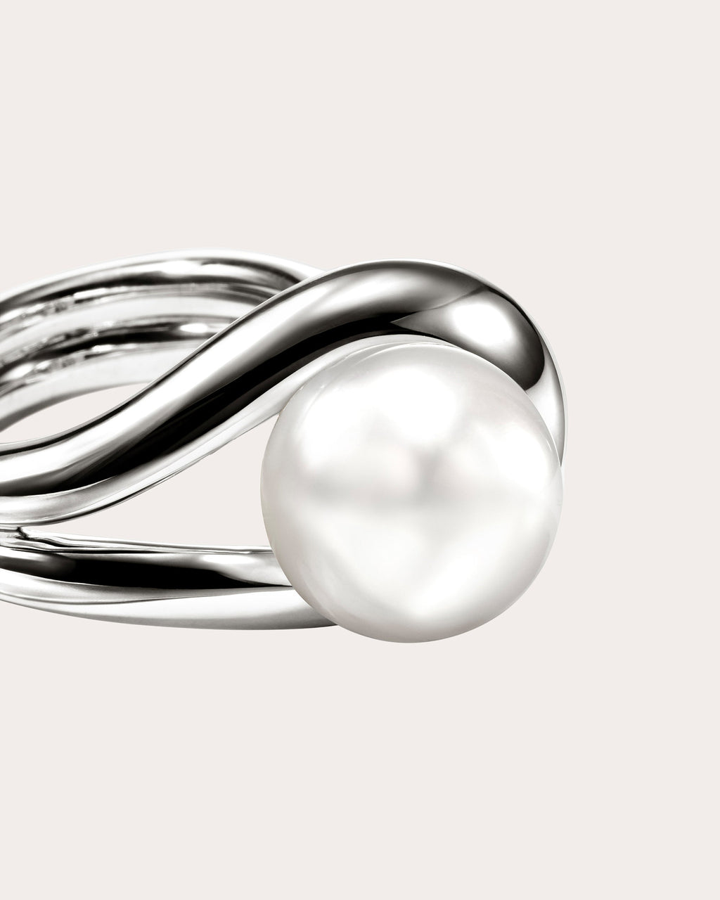 Cultured Pearl Surf Ring