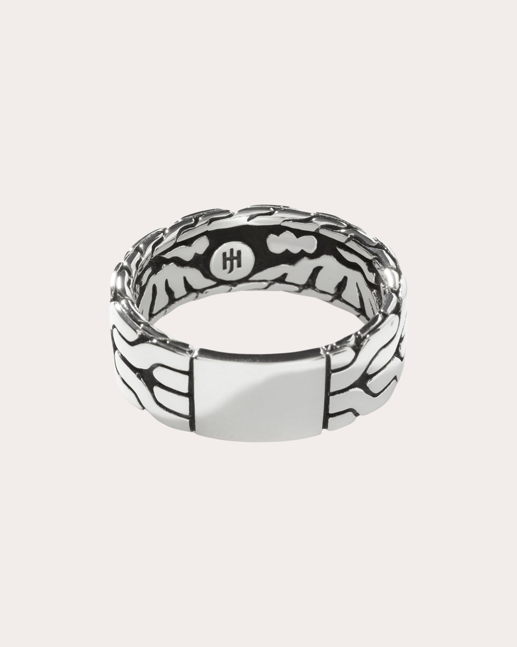 Carved Chain Band Ring