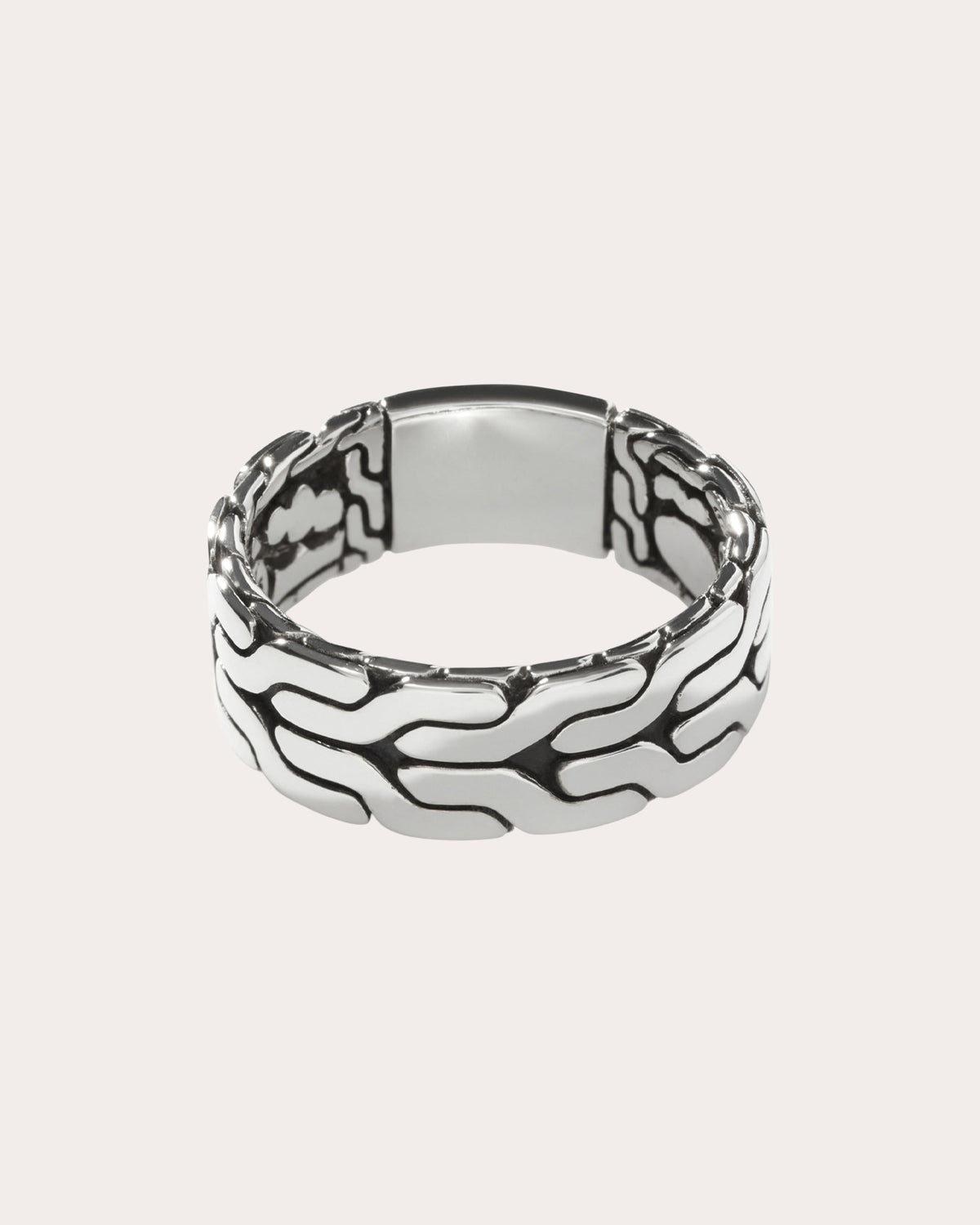 Carved Chain Band Ring