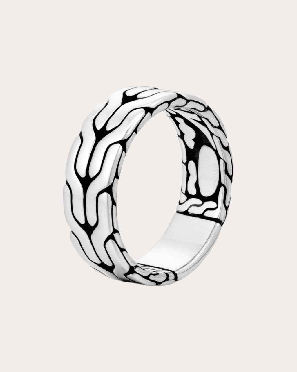 Carved Chain Band Ring
