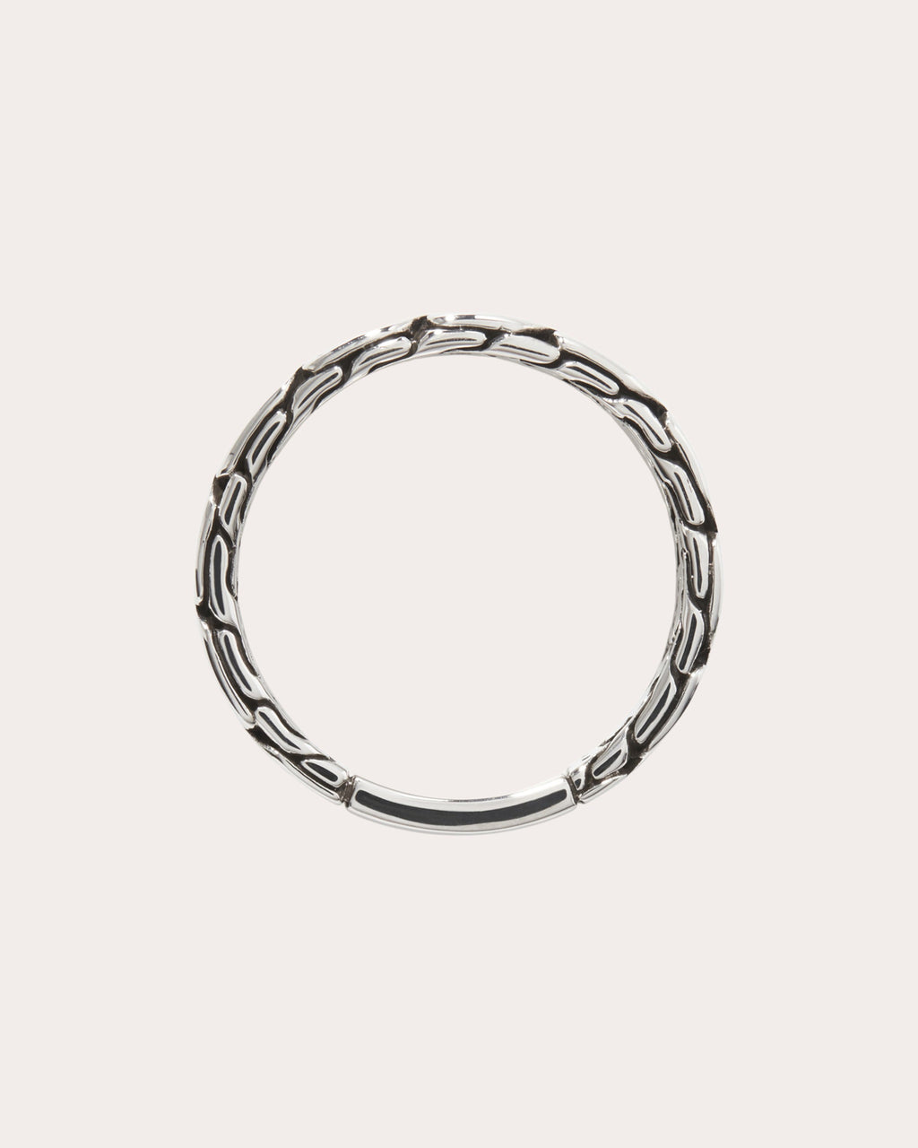 Carved Chain Band Ring