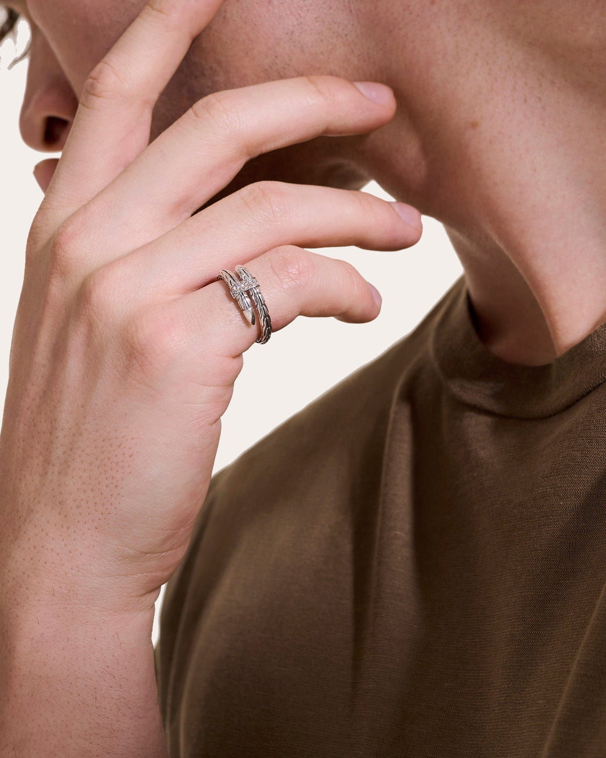 Diamond Spear Ring