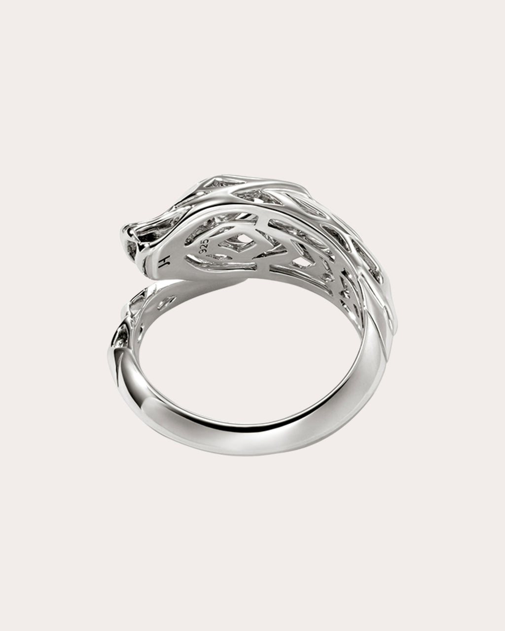 Blue Sapphire Naga Ring