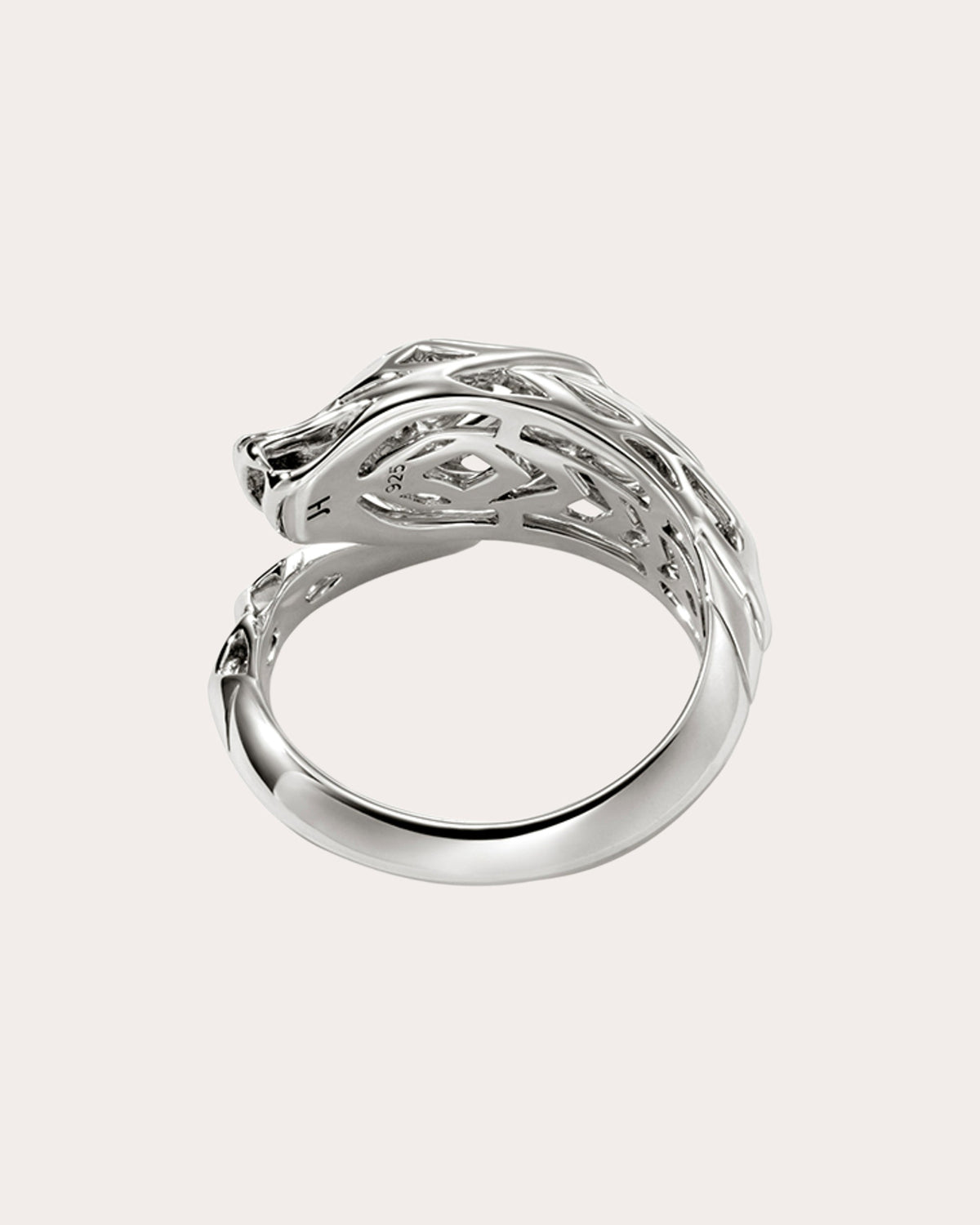 Blue Sapphire Naga Ring