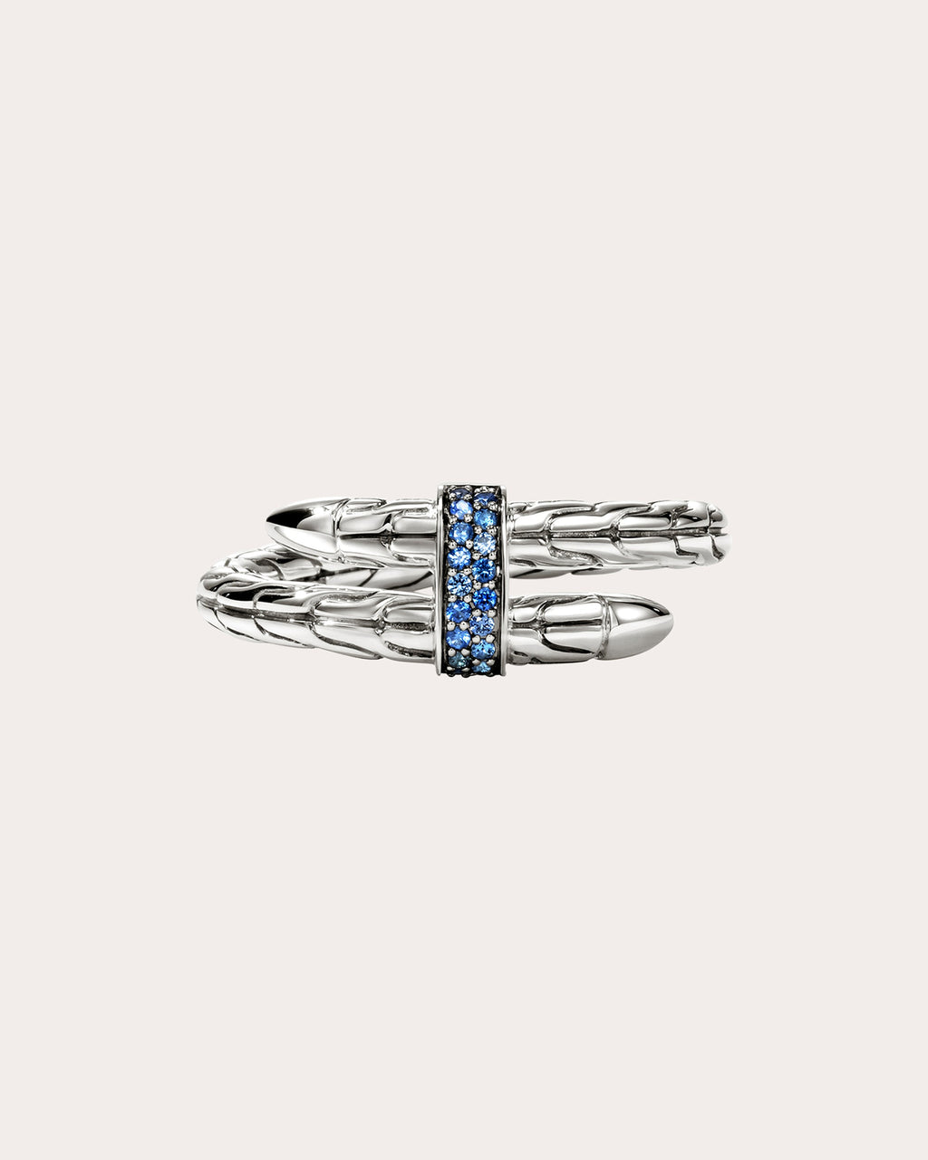 Blue Sapphire Spear Ring