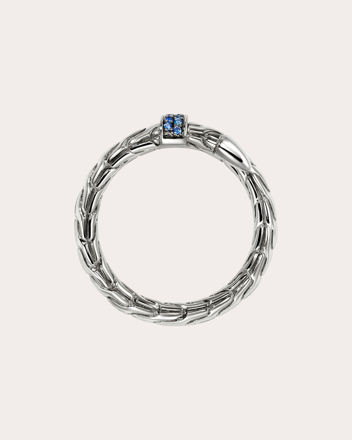 Blue Sapphire Spear Ring