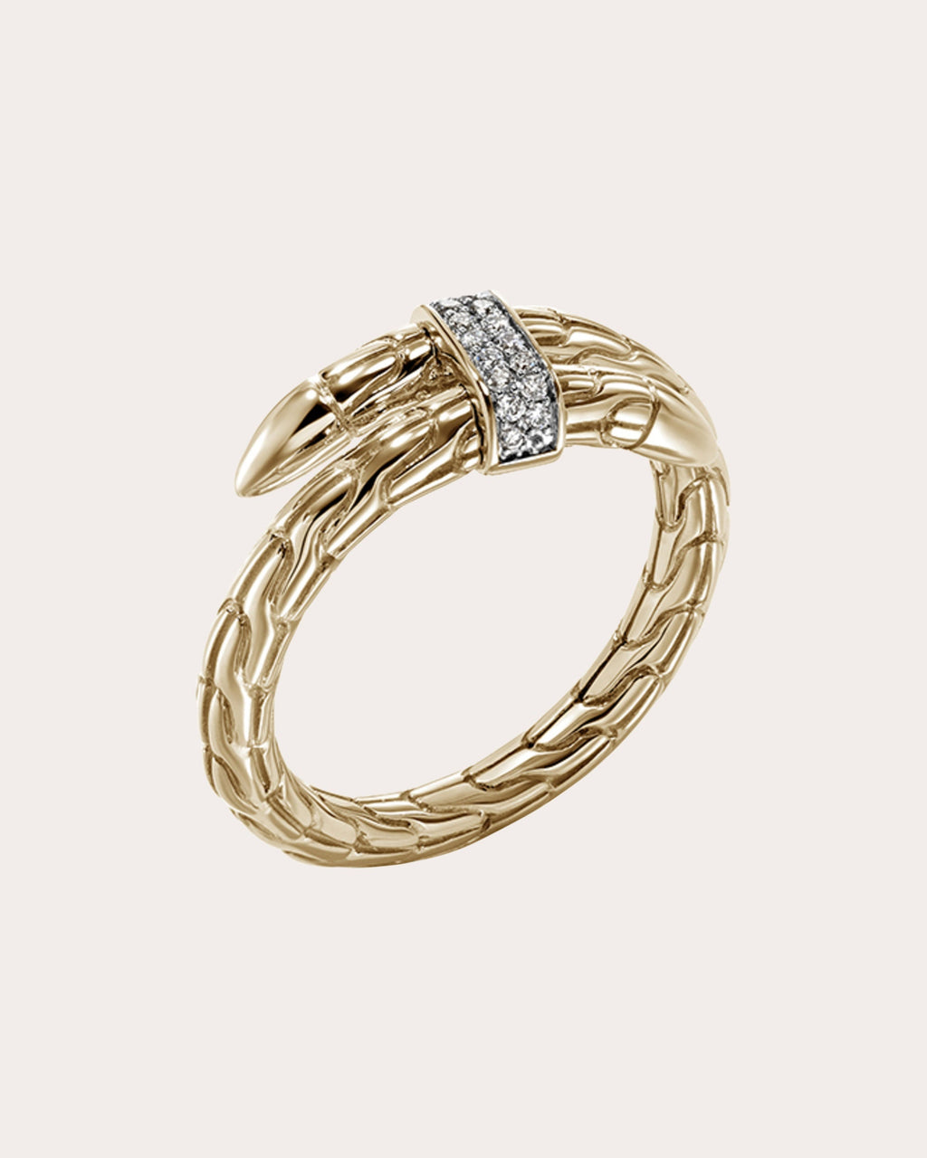 Diamond & 14k Gold Spear Ring