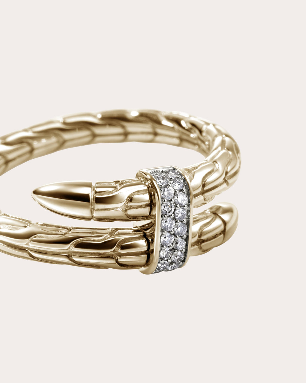 Diamond & 14k Gold Spear Ring