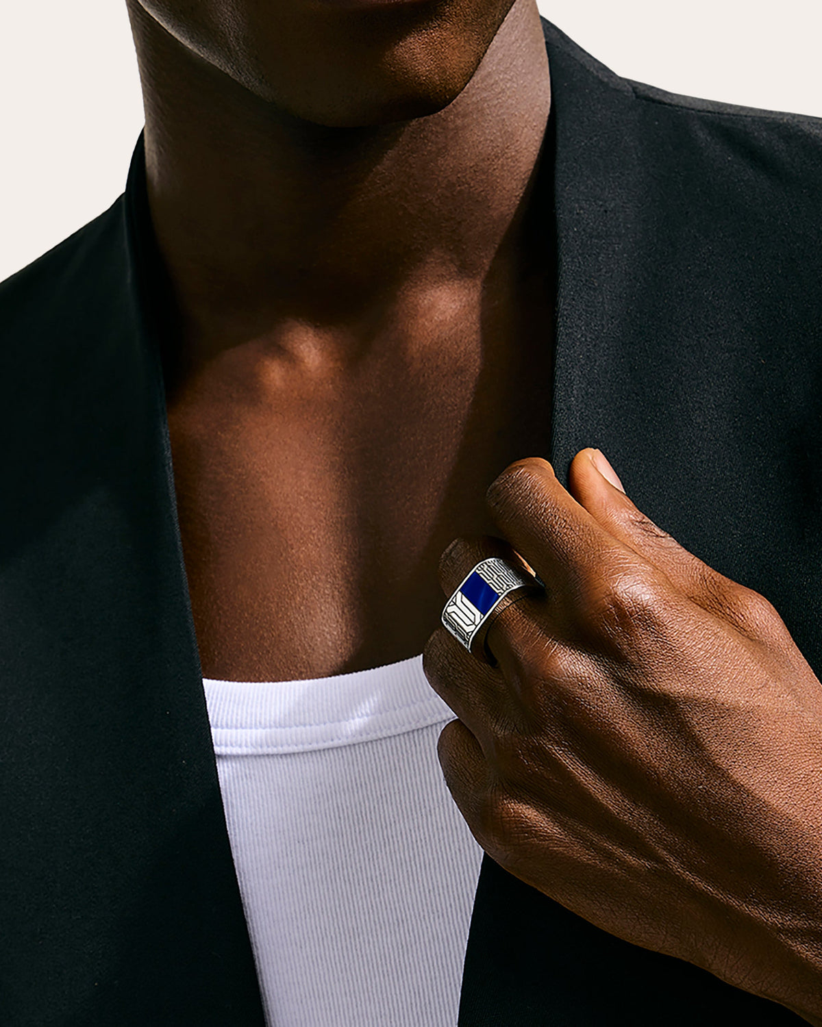 Lapis Lazuli Icon 50 Ring