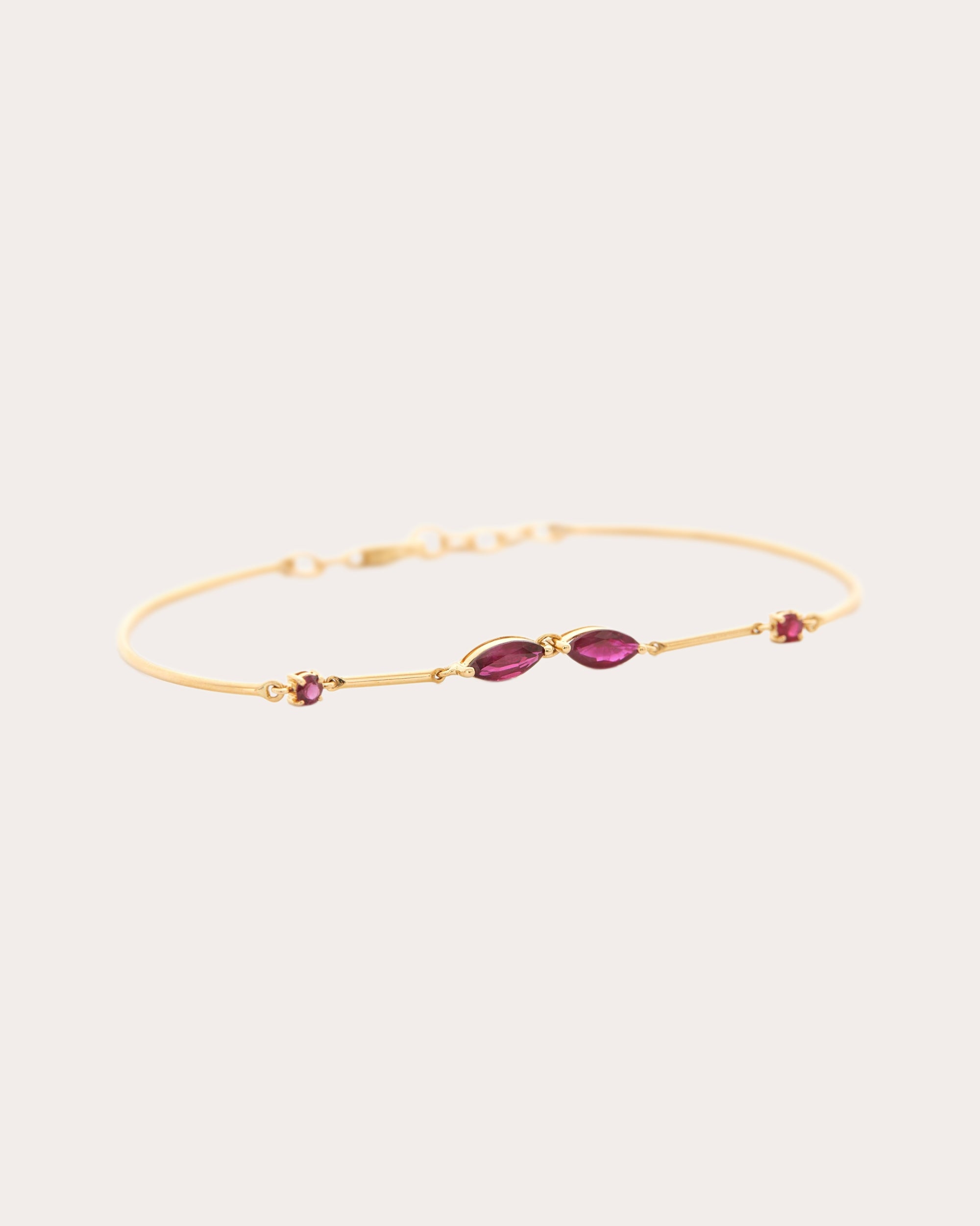 Ruby & 18k Gold Duo Bracelet