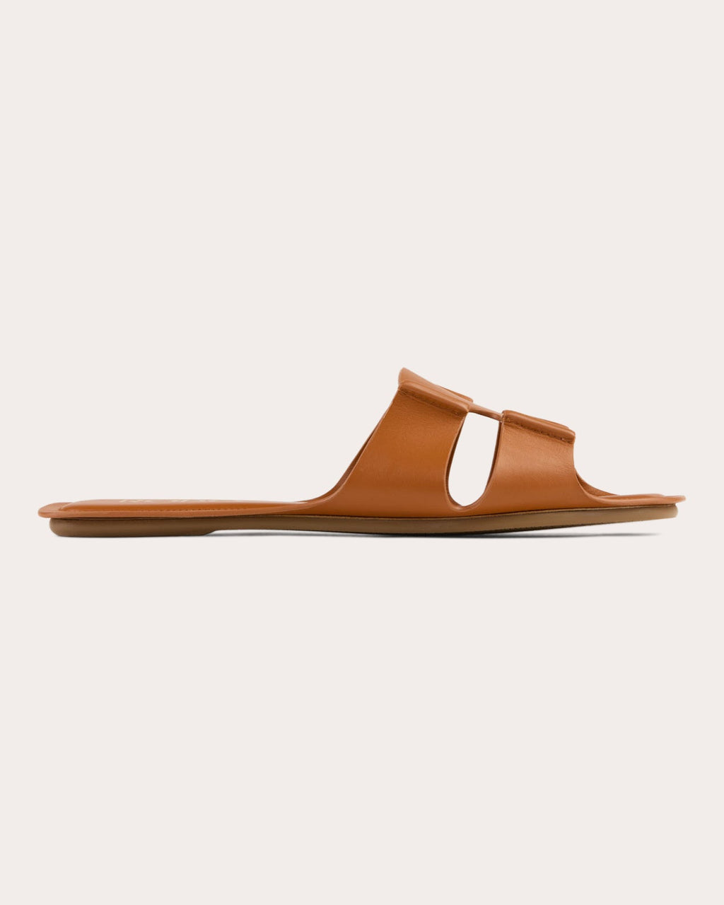 Sellier Laser-Cut Leather Sandal