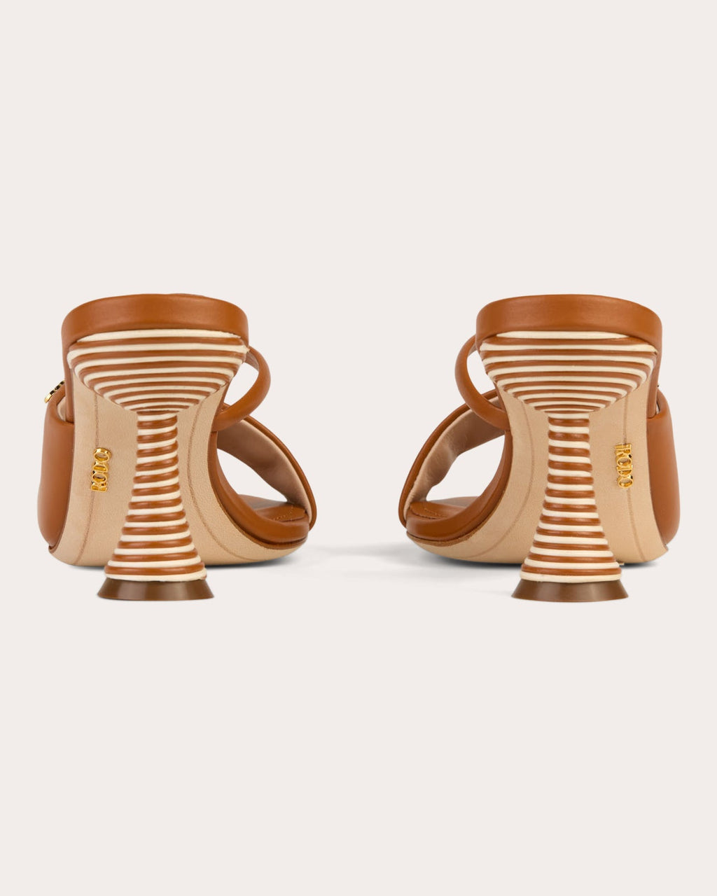 Mabella 80 Leather Asymmetric Sandal