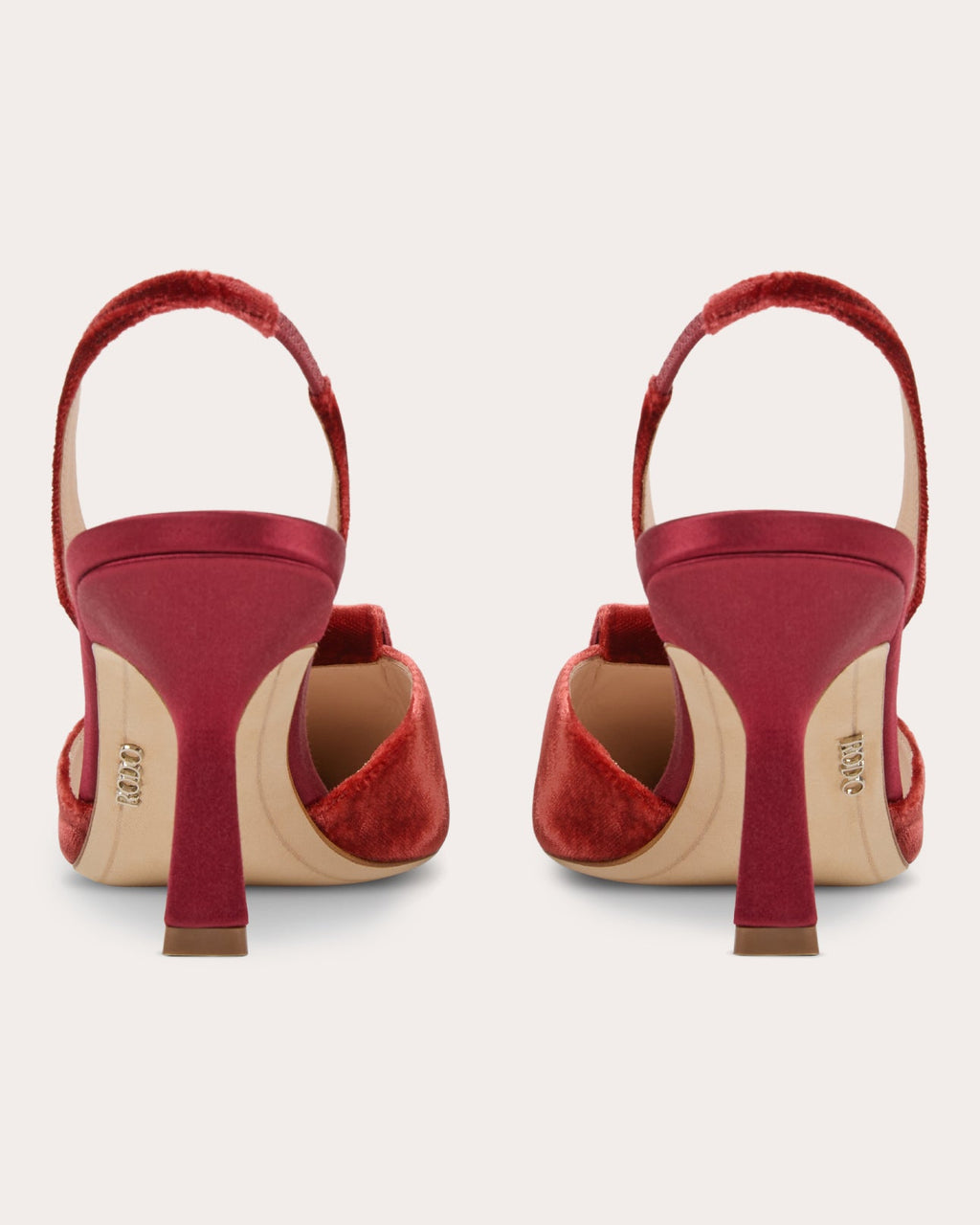 Dafne 80 Crystal Velvet Slingback