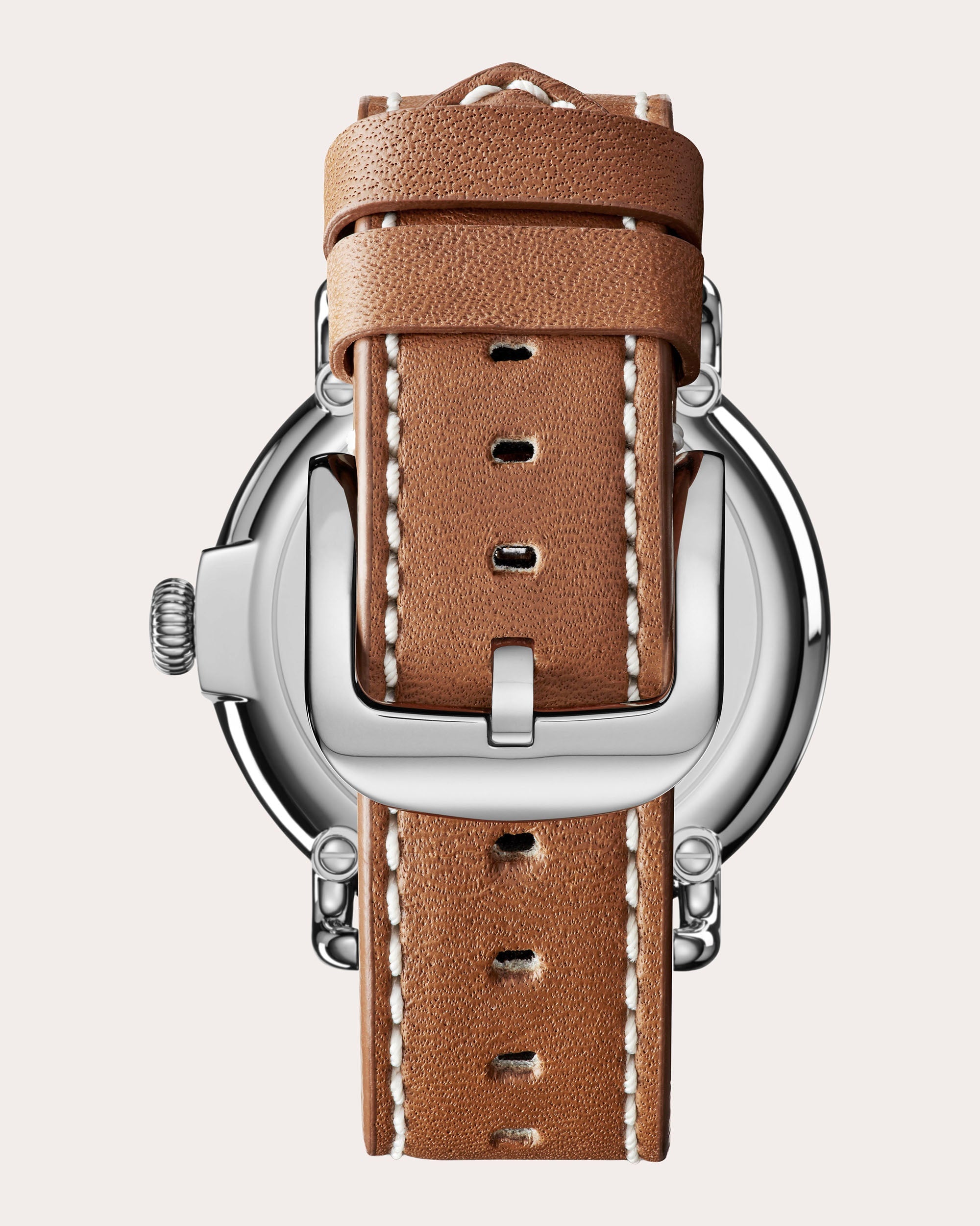 Men's Runwell 41mm Sub-Second Leather-Strap Watch