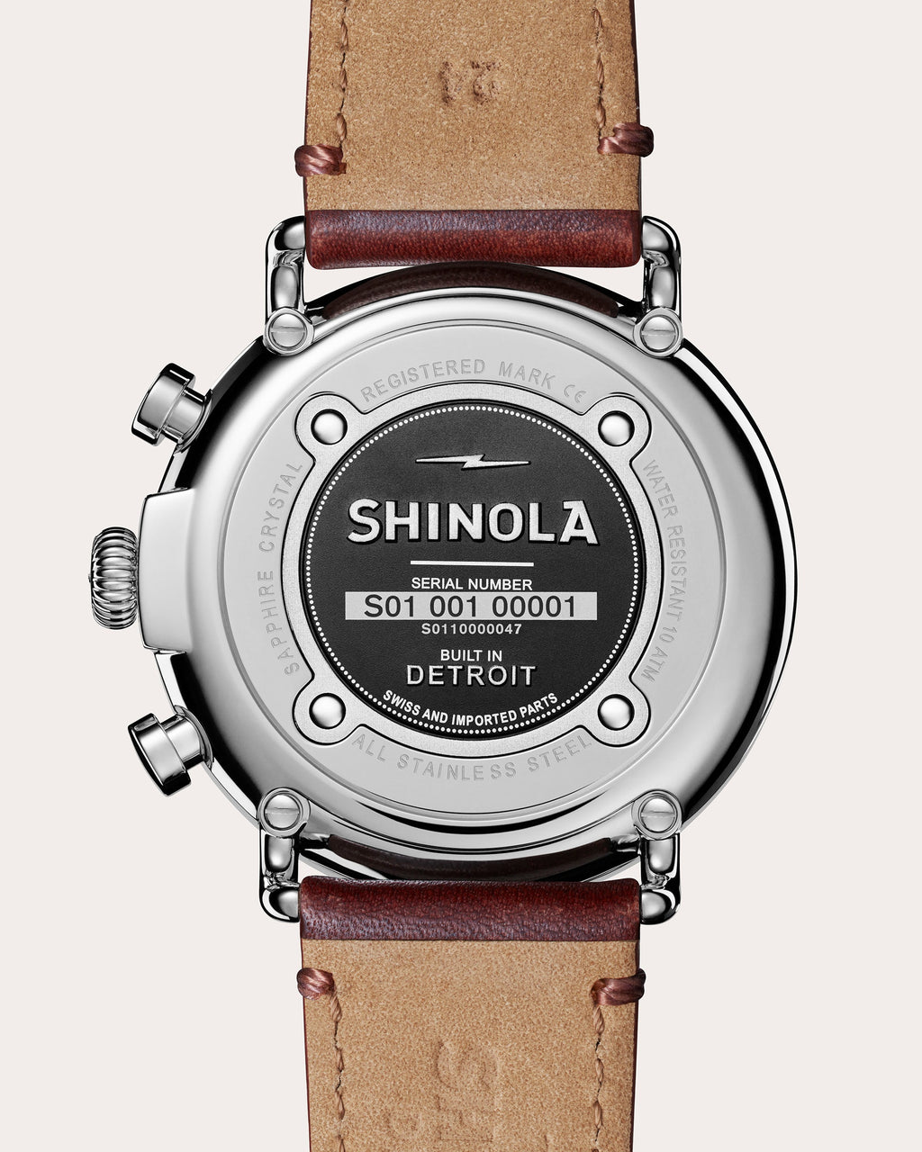 Men's Runwell 47mm Chronograph Watch