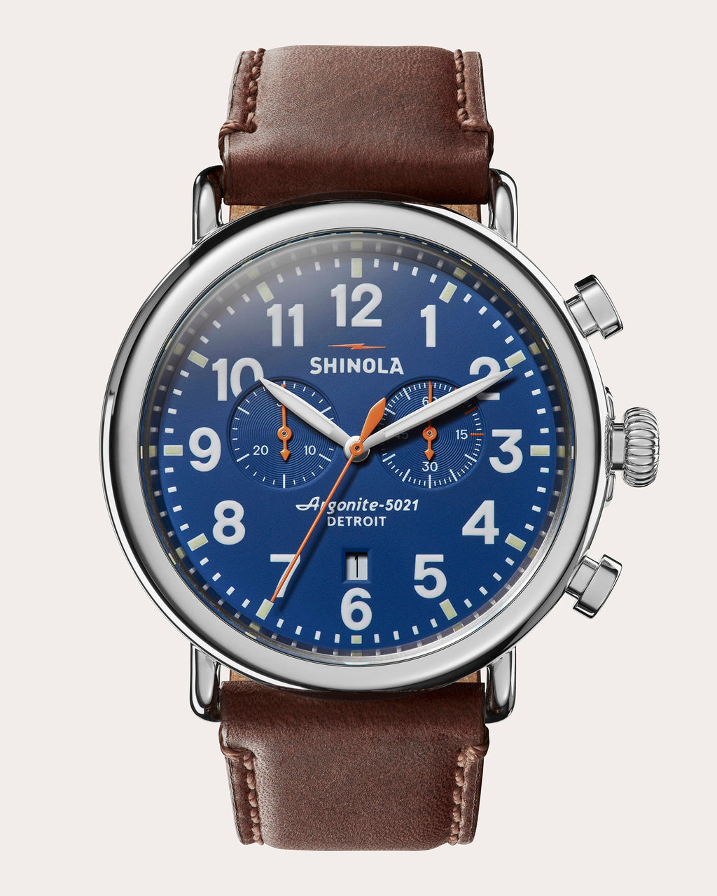 Men's Runwell 47mm Chronograph Watch