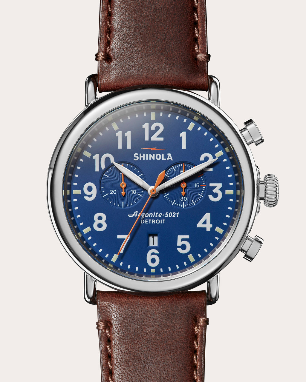 Men's Runwell 47mm Chronograph Watch