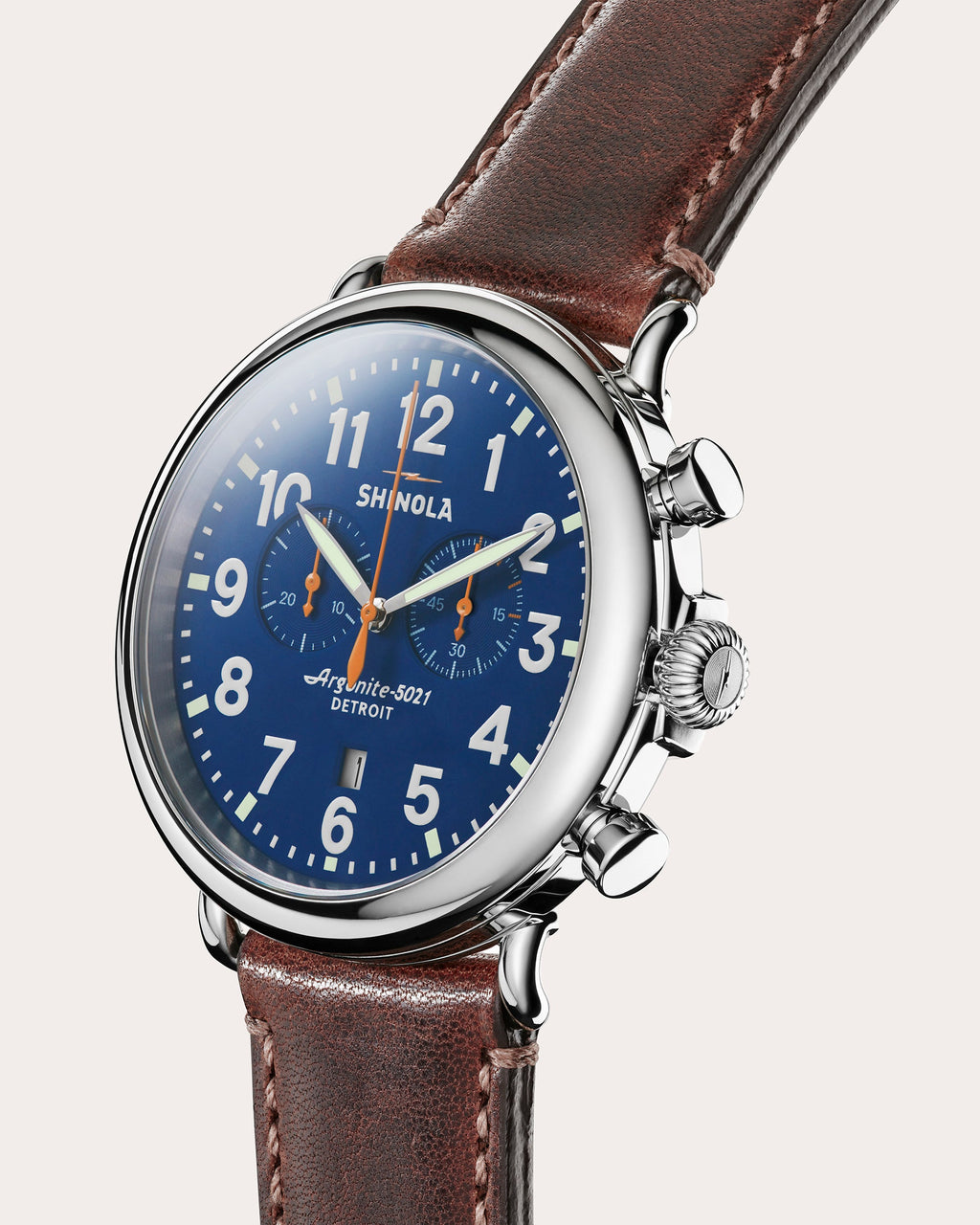Men's Runwell 47mm Chronograph Watch