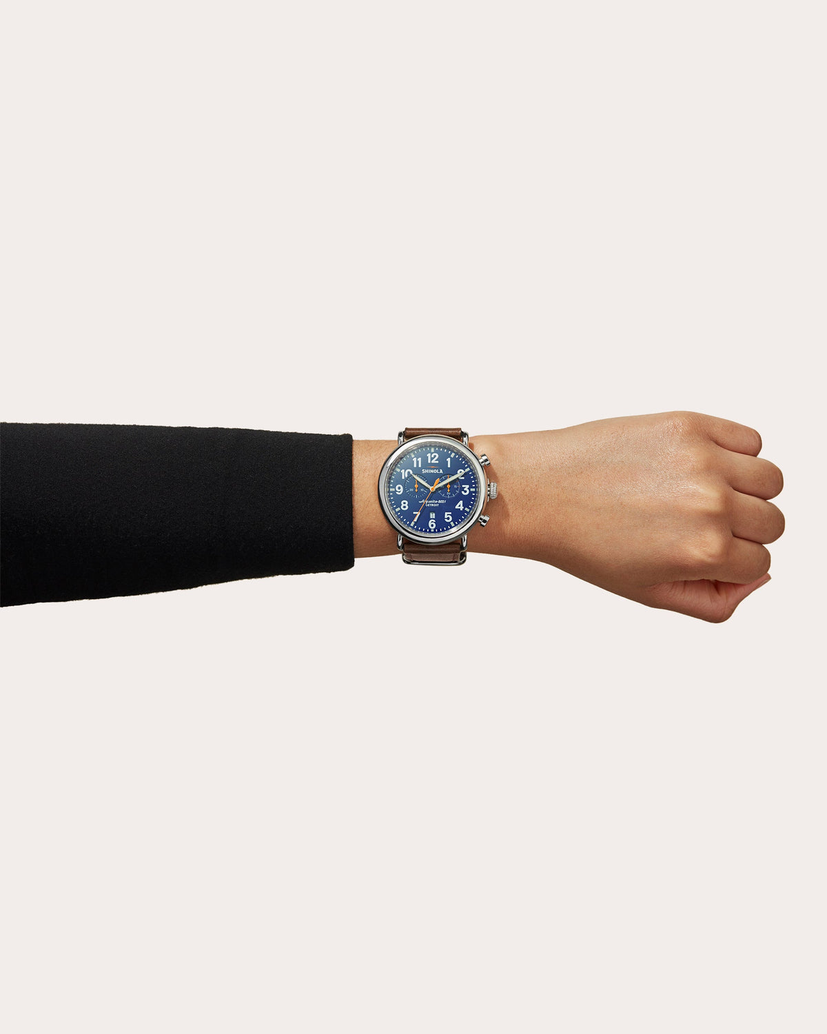 Men's Runwell 47mm Chronograph Watch