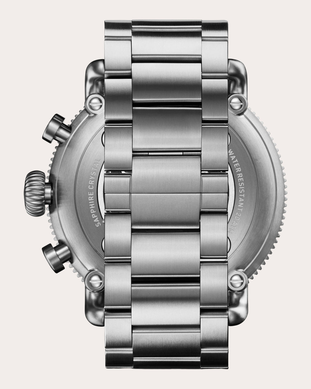 Men's Black Blizzard Runwell 48mm Chronograph Watch