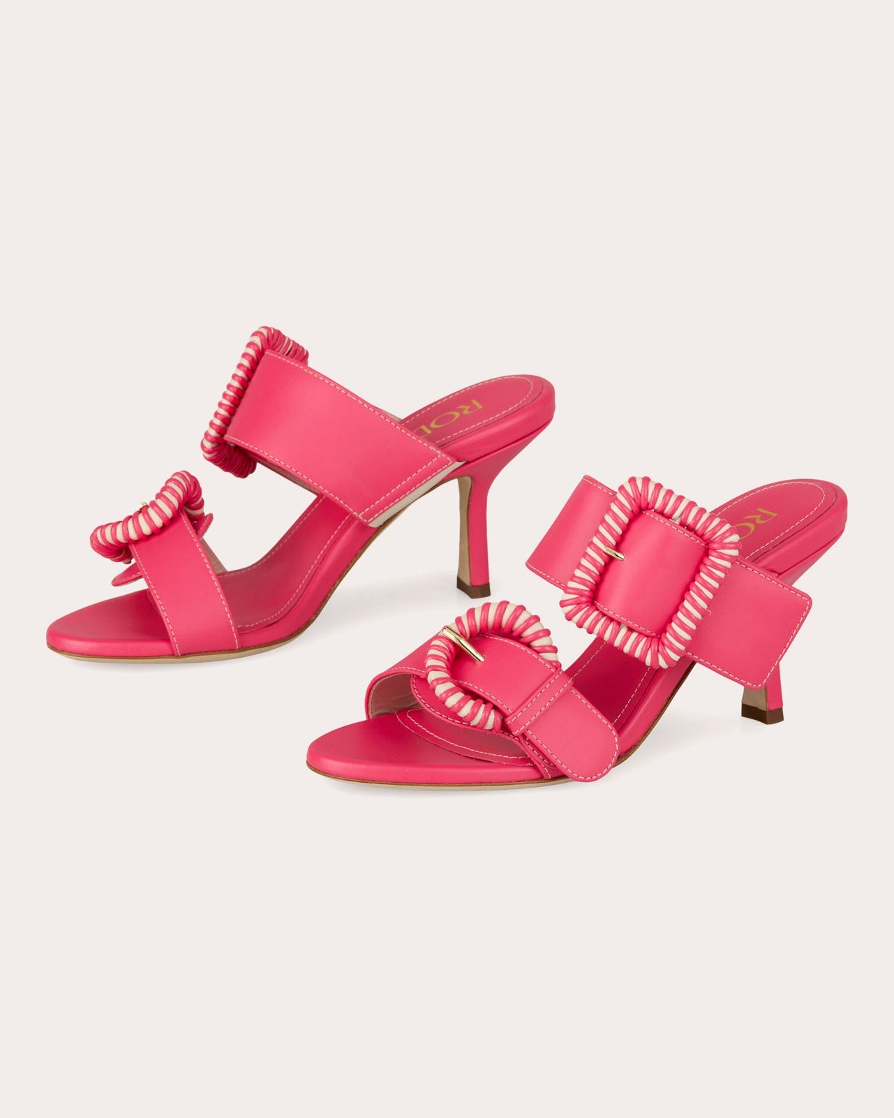 Pam 75 Leather Buckle Sandal