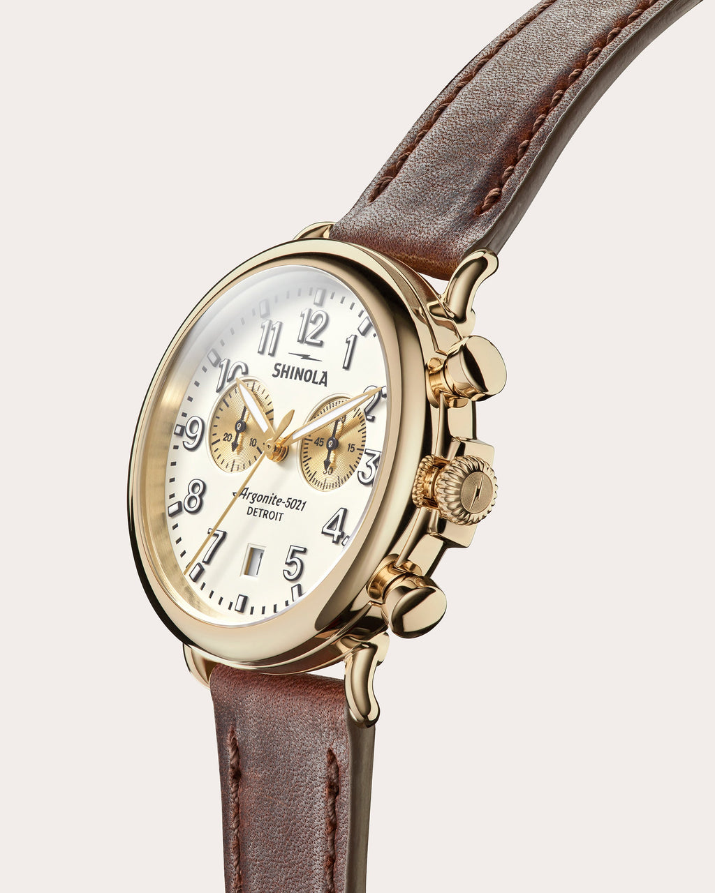 Men's Runwell 41mm Two-Eye Chronograph Watch