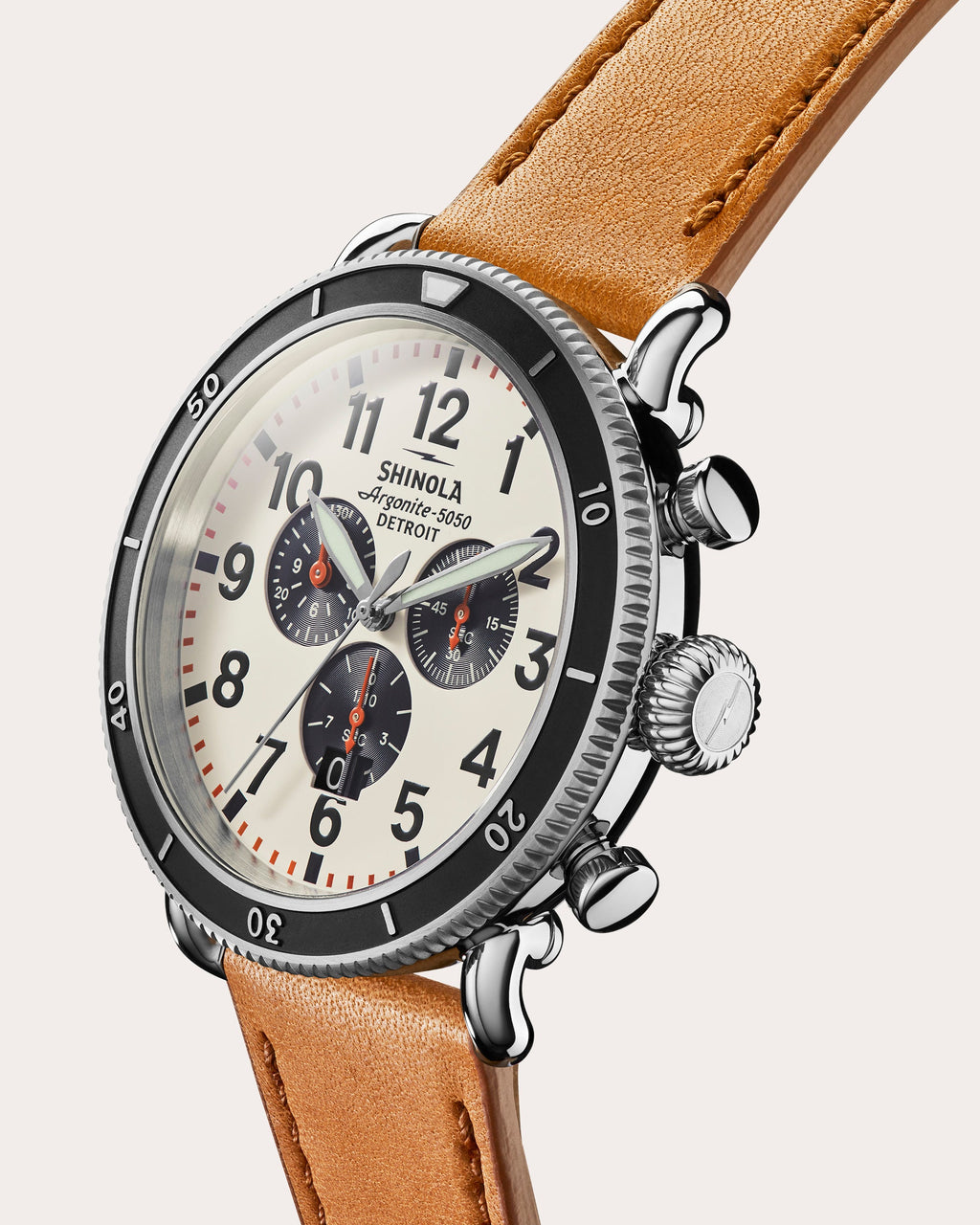 Men's Runwell Sport 48mm Three-Eye Chronograph Watch
