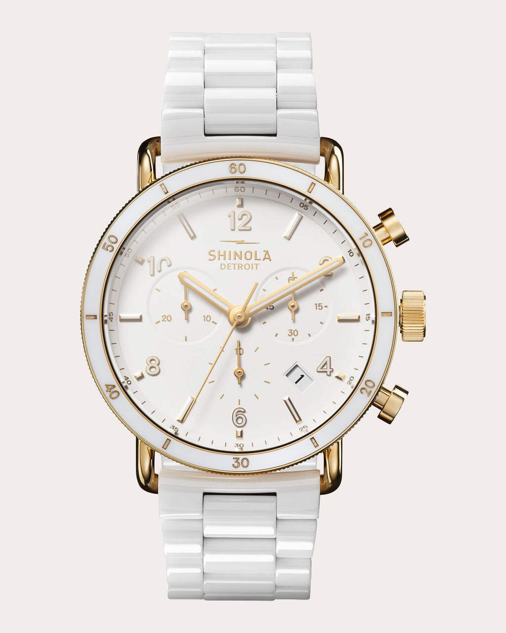 Canfield Sport 40mm Chronograph Bracelet Watch