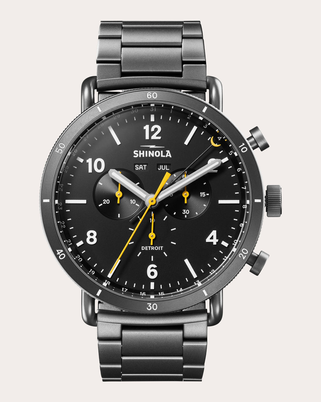 Men's Canfield Sport 45mm Chronograph Bracelet Watch