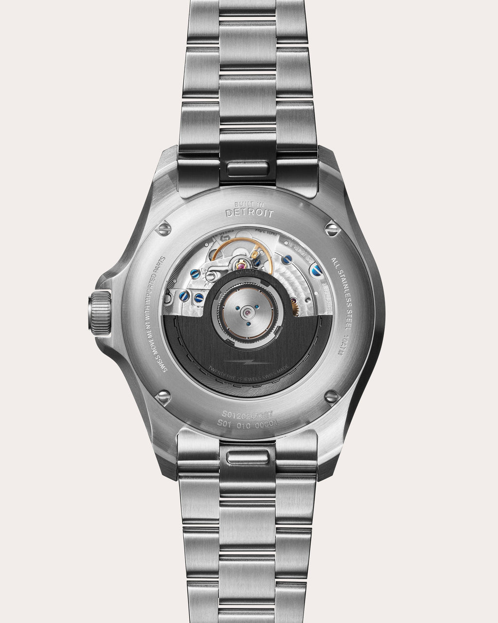 Men's The Monster GMT Automatic 40mm Stainless Steel Watch Set