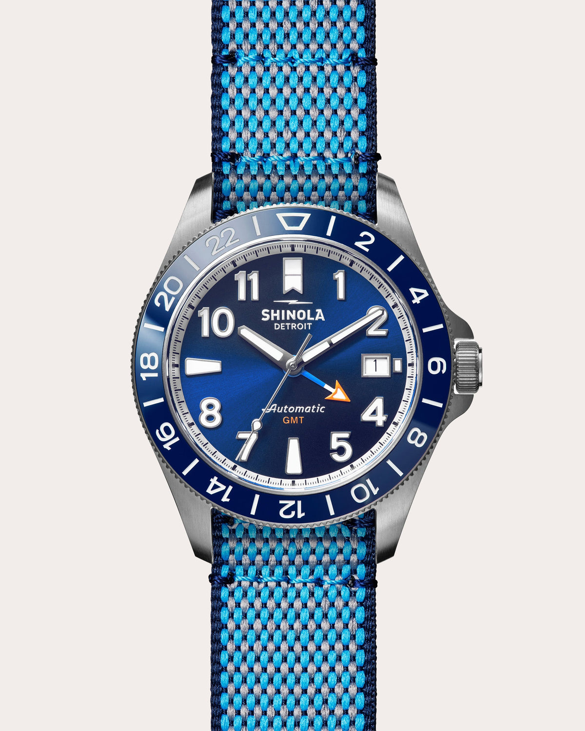 Men's The Monster GMT Automatic 40mm Stainless Steel Watch Set