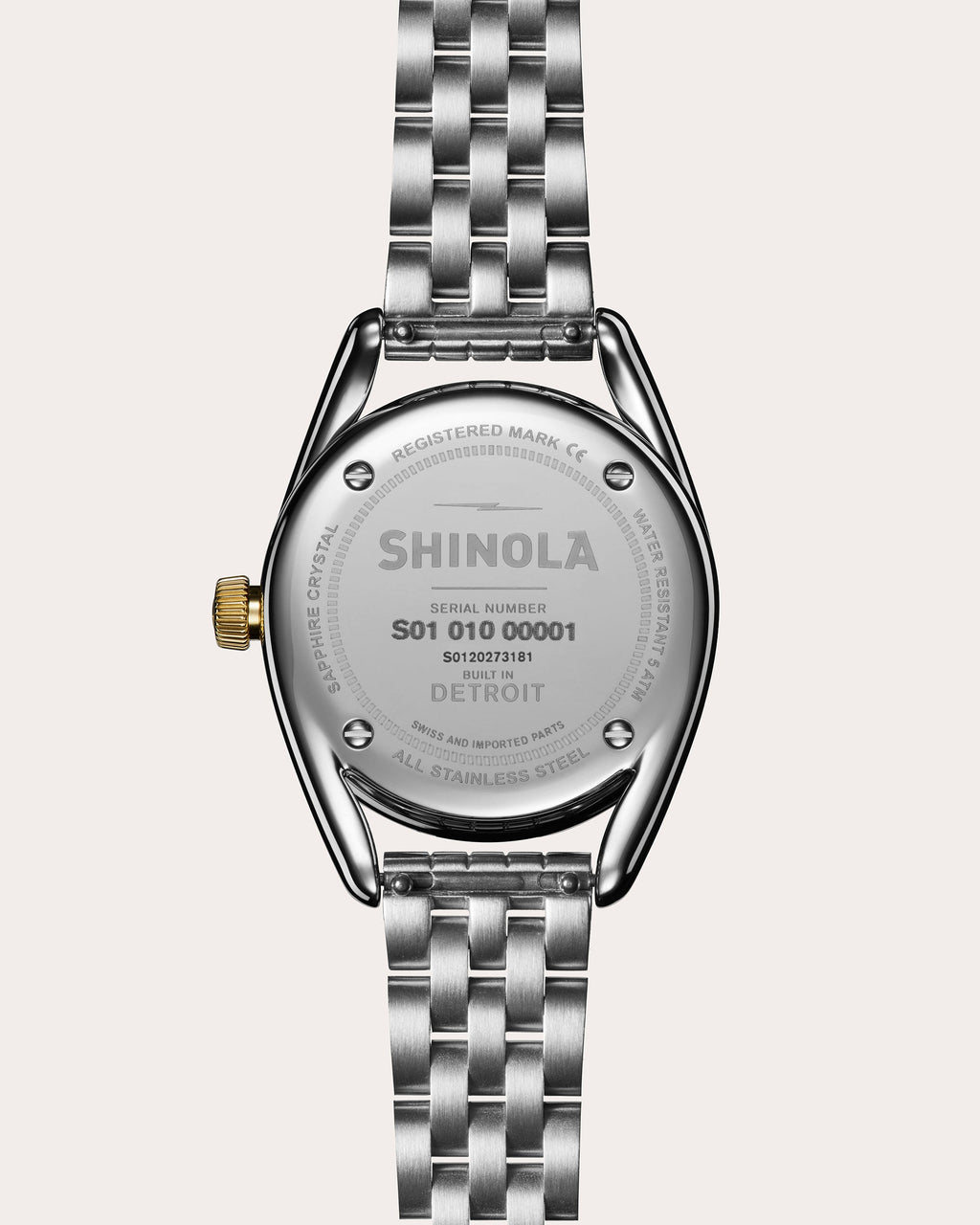 Diamond & Mother of Pearl Derby 30mm Watch