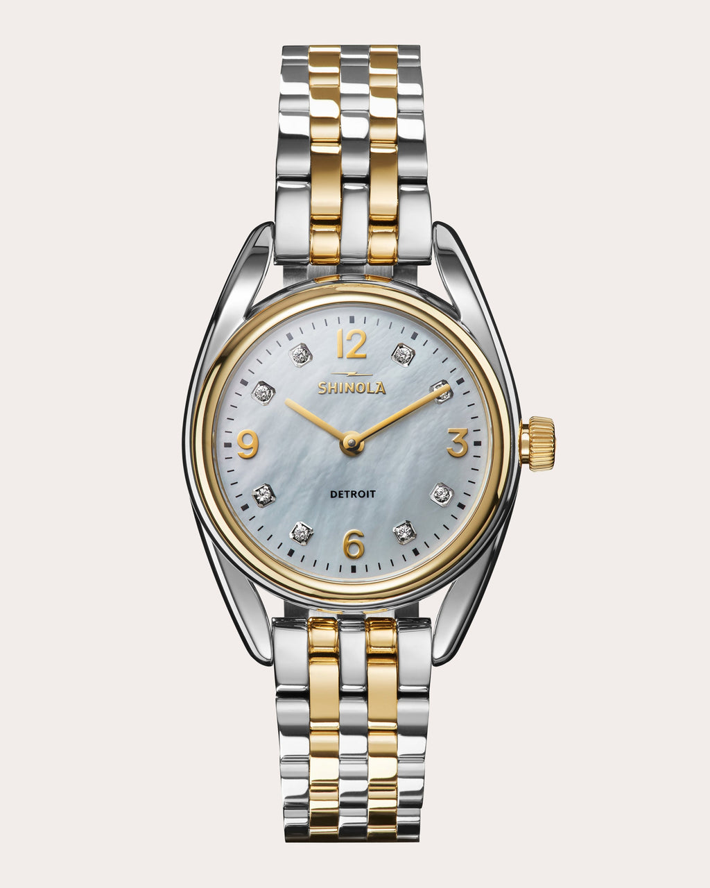 Diamond & Mother of Pearl Derby 30mm Watch
