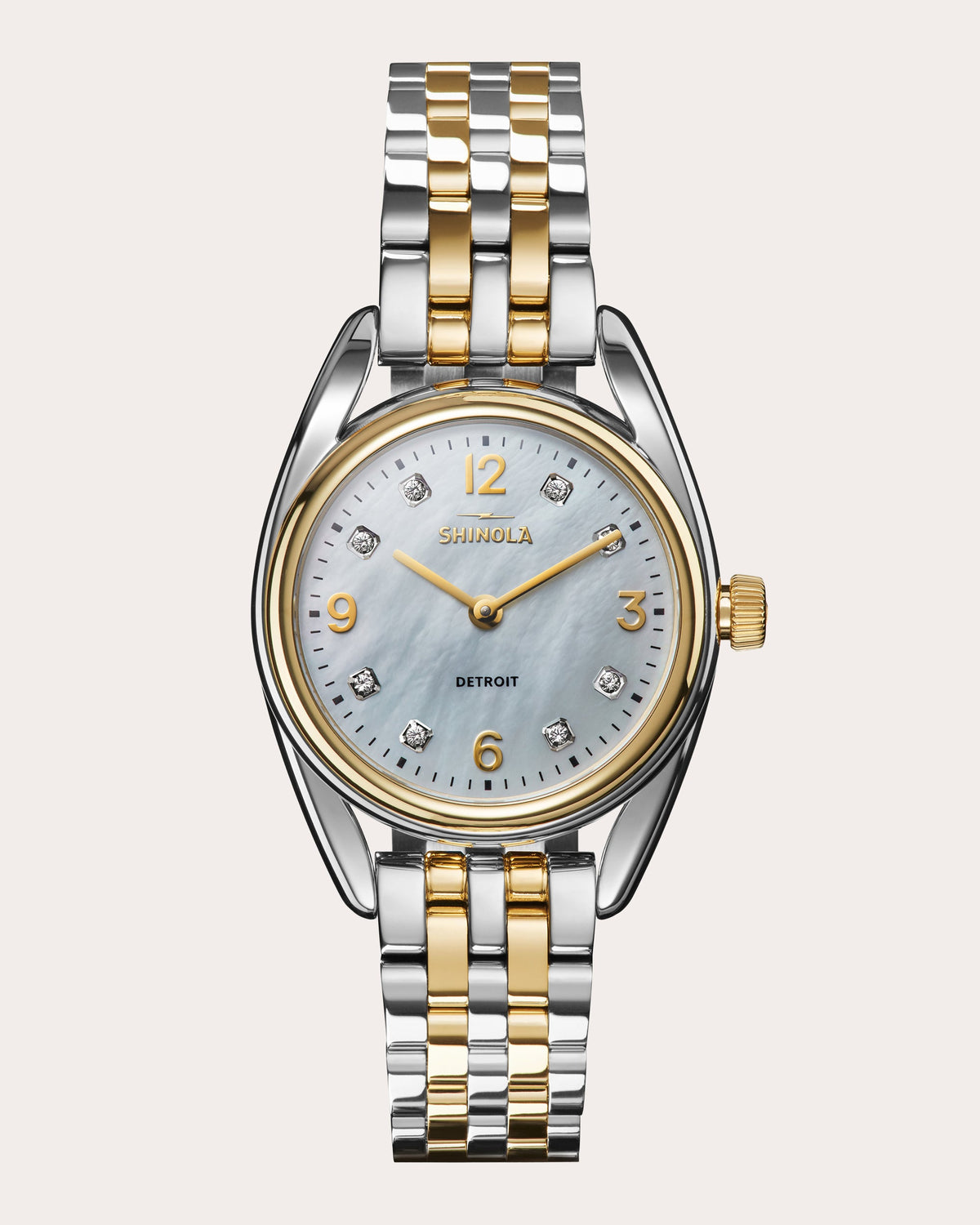 Diamond & Mother of Pearl Derby 30mm Watch
