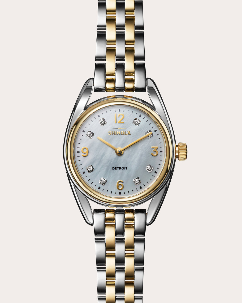 Diamond & Mother of Pearl Derby 30mm Watch