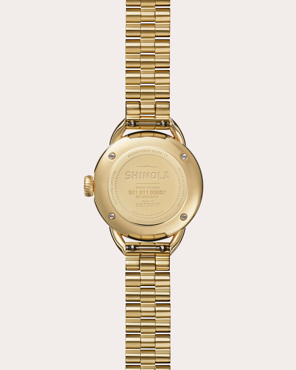 Runabout 25mm Goldtone Bracelet Watch
