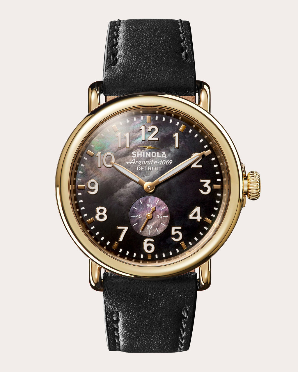 Mother of Pearl Runwell 41mm Sub-Second Watch