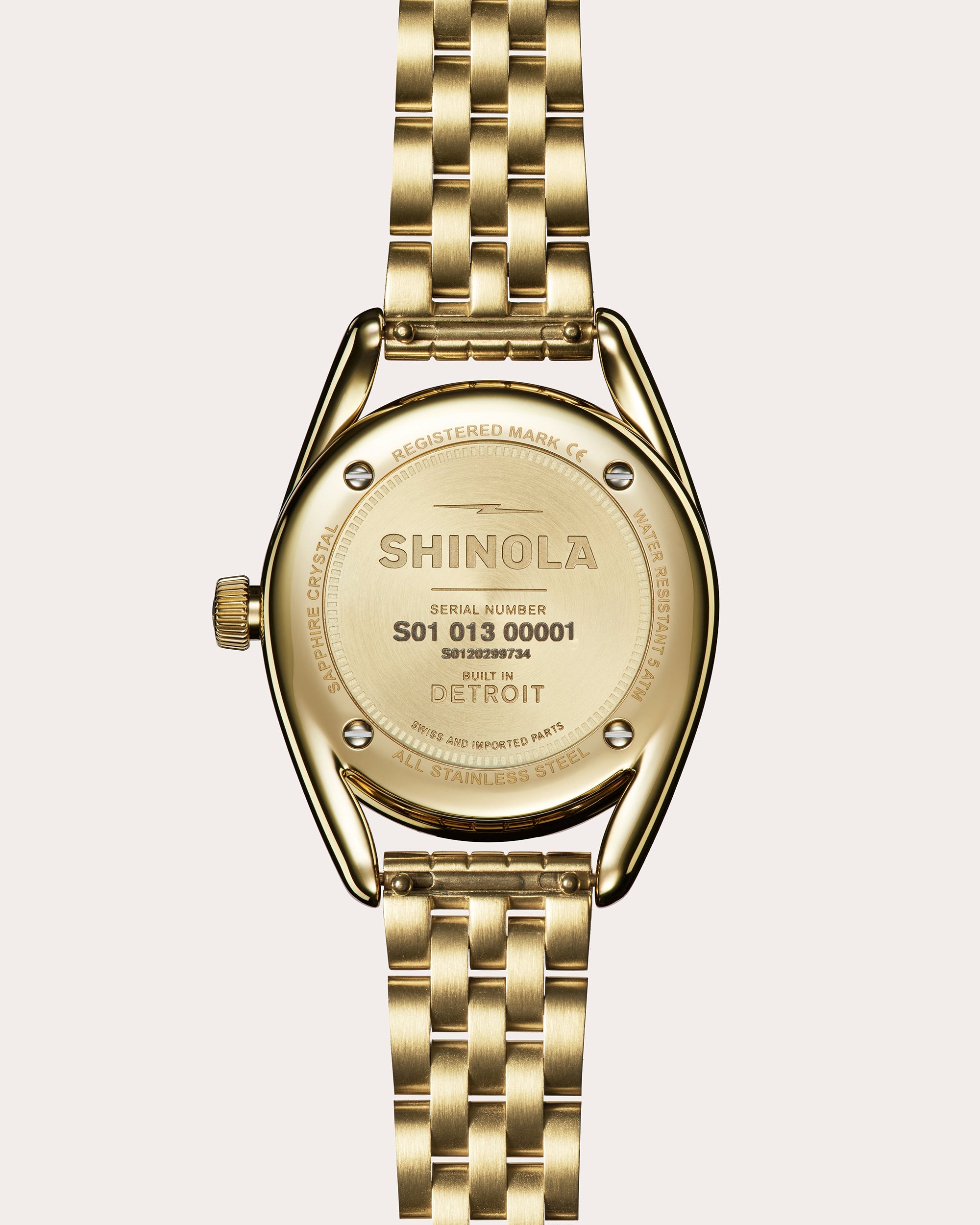 Petoskey Stone Derby 30mm Bracelet Watch
