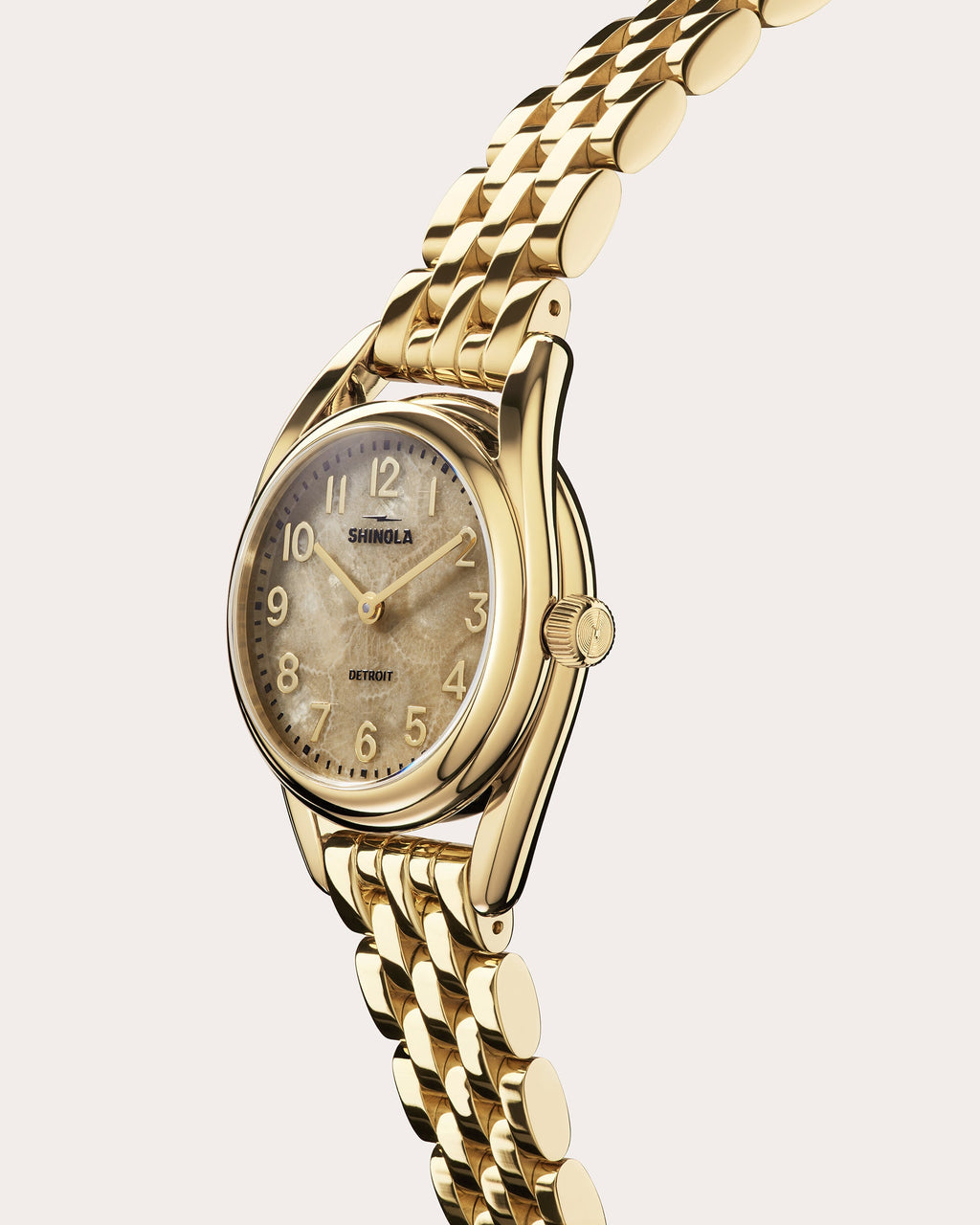 Petoskey Stone Derby 30mm Bracelet Watch