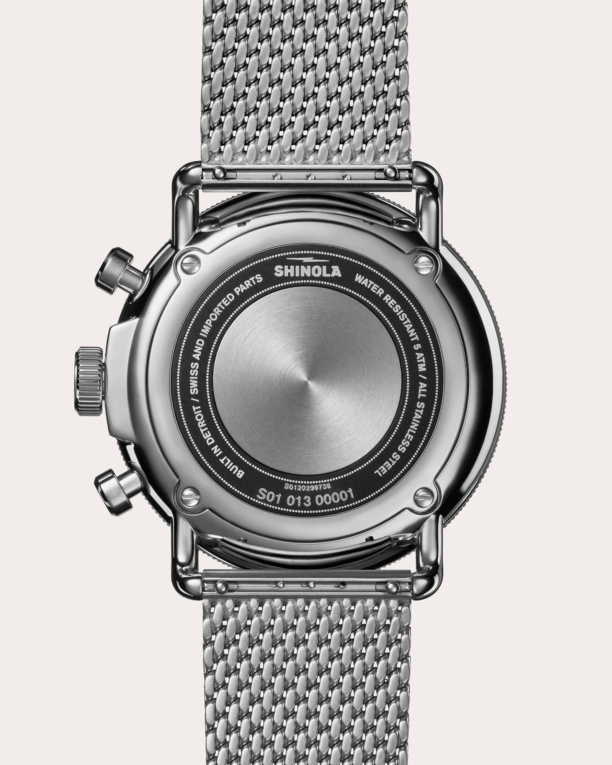 Men's Canfield C56 43mm Two-Eye Chronograph Watch