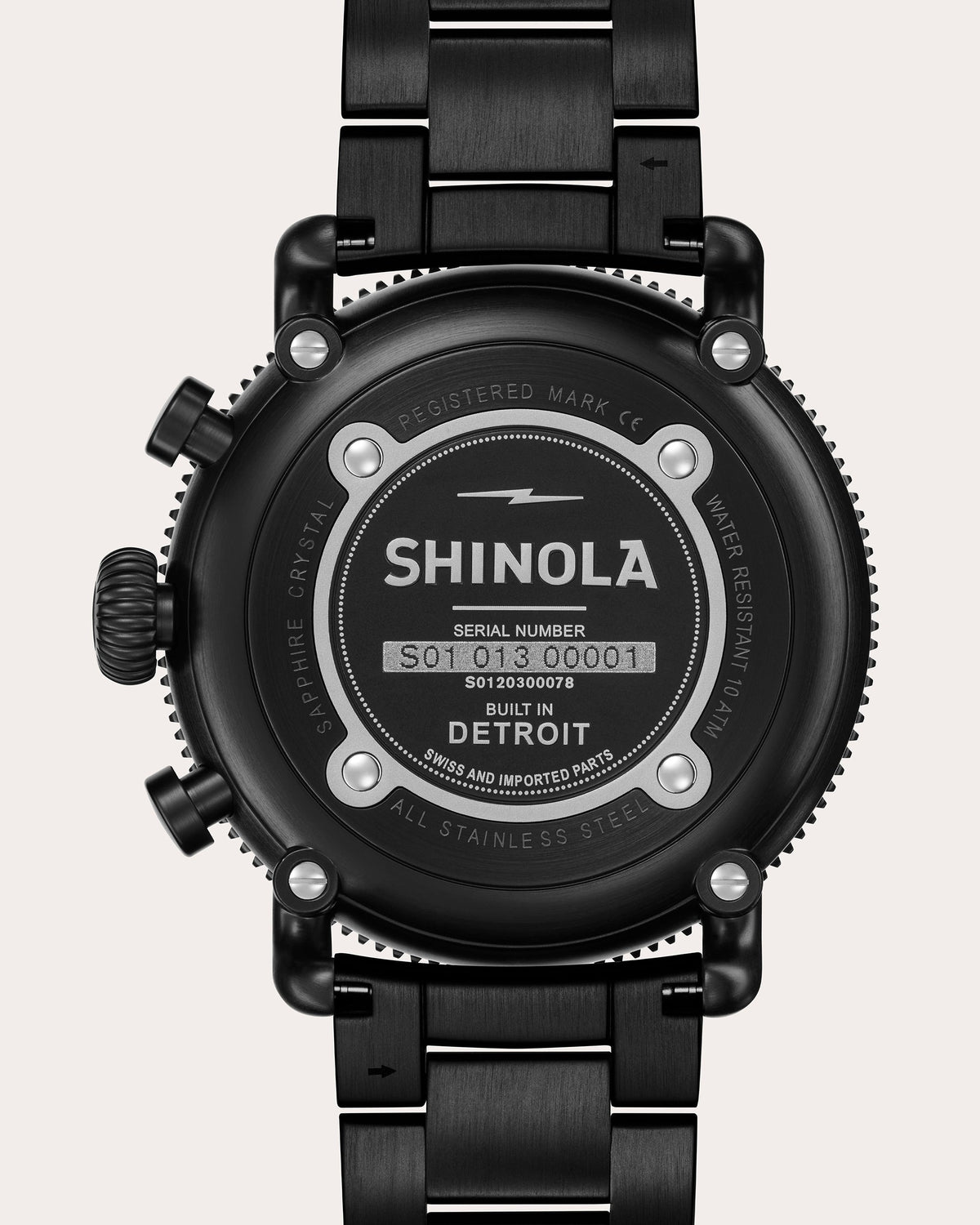 Men's Runwell Sport 48mm Three-Eye Chronograph Watch