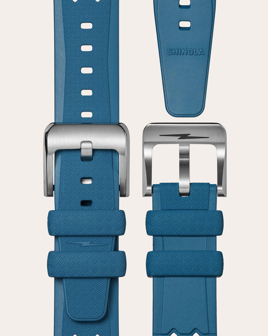 Men's Duck 40mm Rubber-Strap Watch