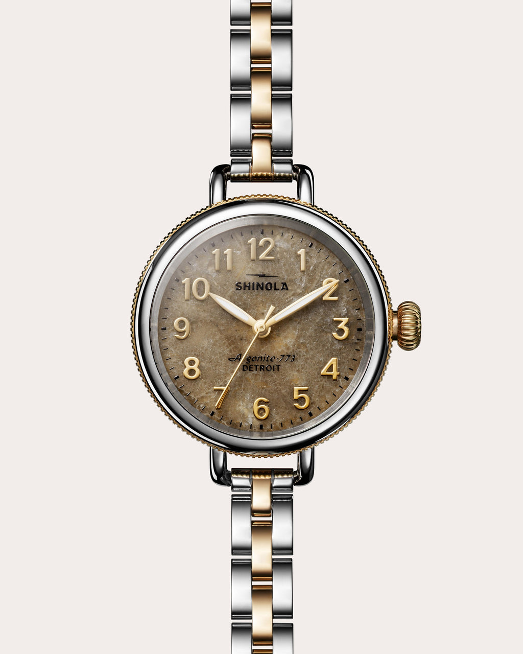 Petoskey Stone Birdy 34mm Bracelet Watch