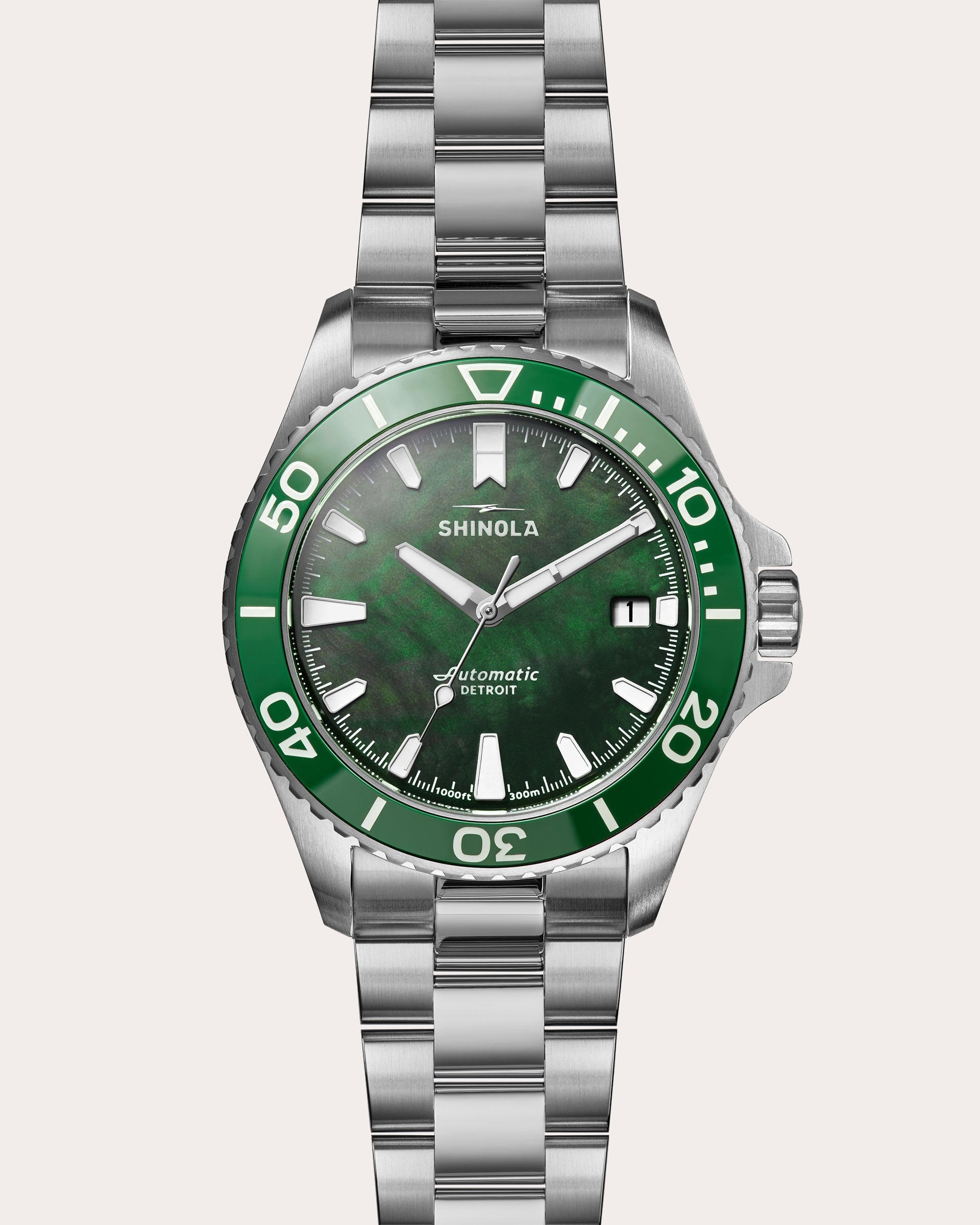 Men's Mother of Pearl Lake Ontario Monster 39mm Watch